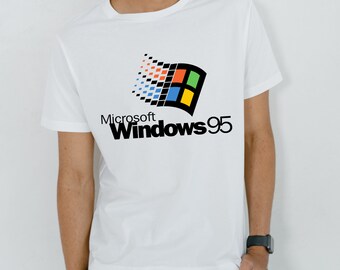 Windows 95 Gift T Shirt, Unisex Tank Top, Summer Longsleeve, Holiday Hoodie Sweatshirt