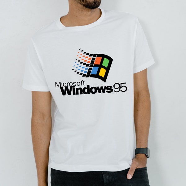 Windows 95 Geschenk T Shirt, Unisex Tank Top, Sommer Langarm, Urlaub Hoodie Sweatshirt