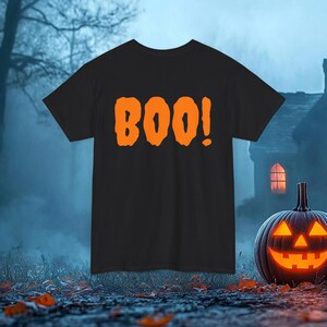 Matching Halloween Couple T-Shirts: I Ghost You & Boo Set image 5