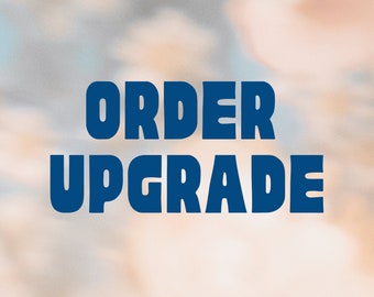 Bestell-Upgrade (Extra Print -Rückseite, Vorderseite...)