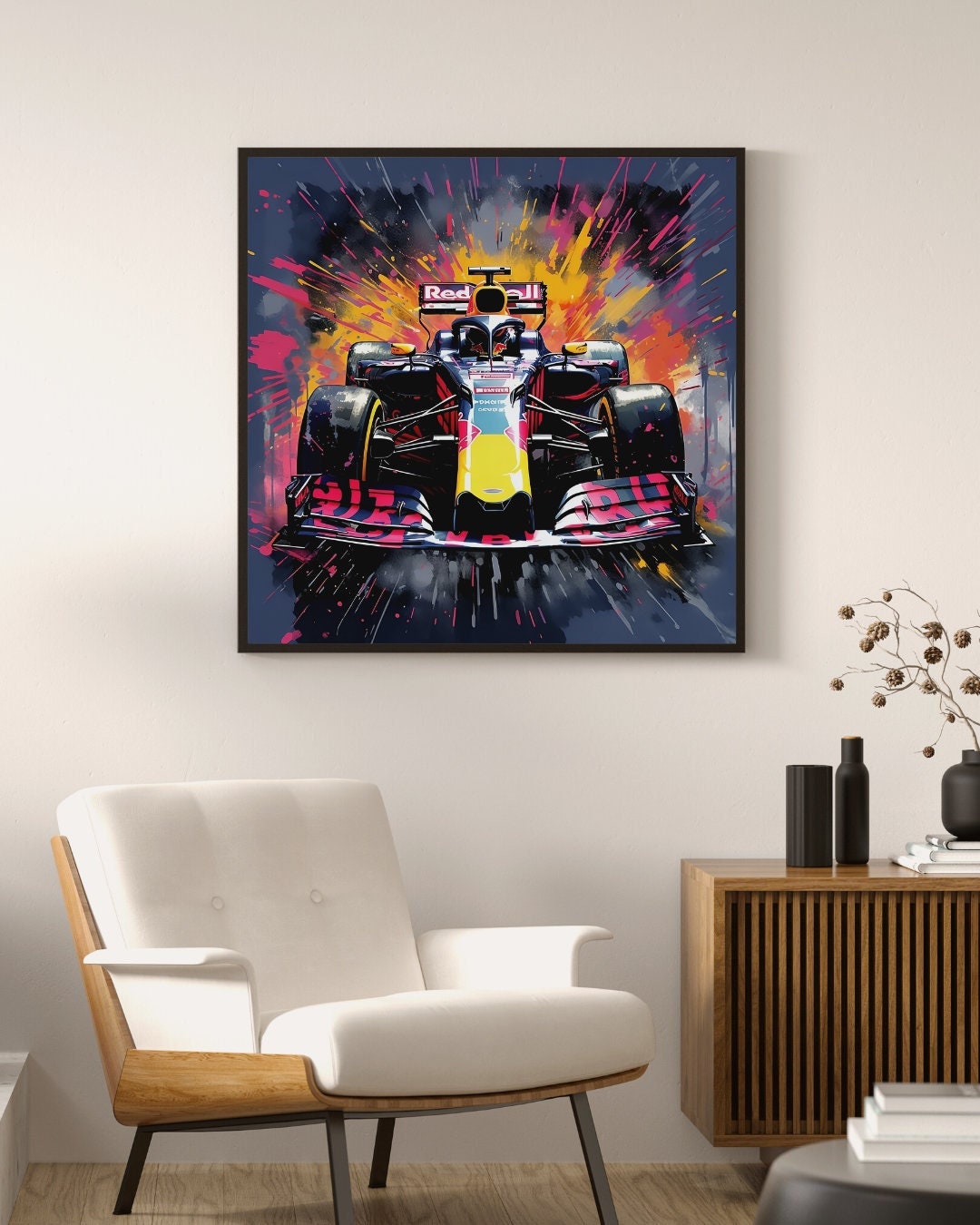 F1 Red Bull Wall Art Digital Download Etsy