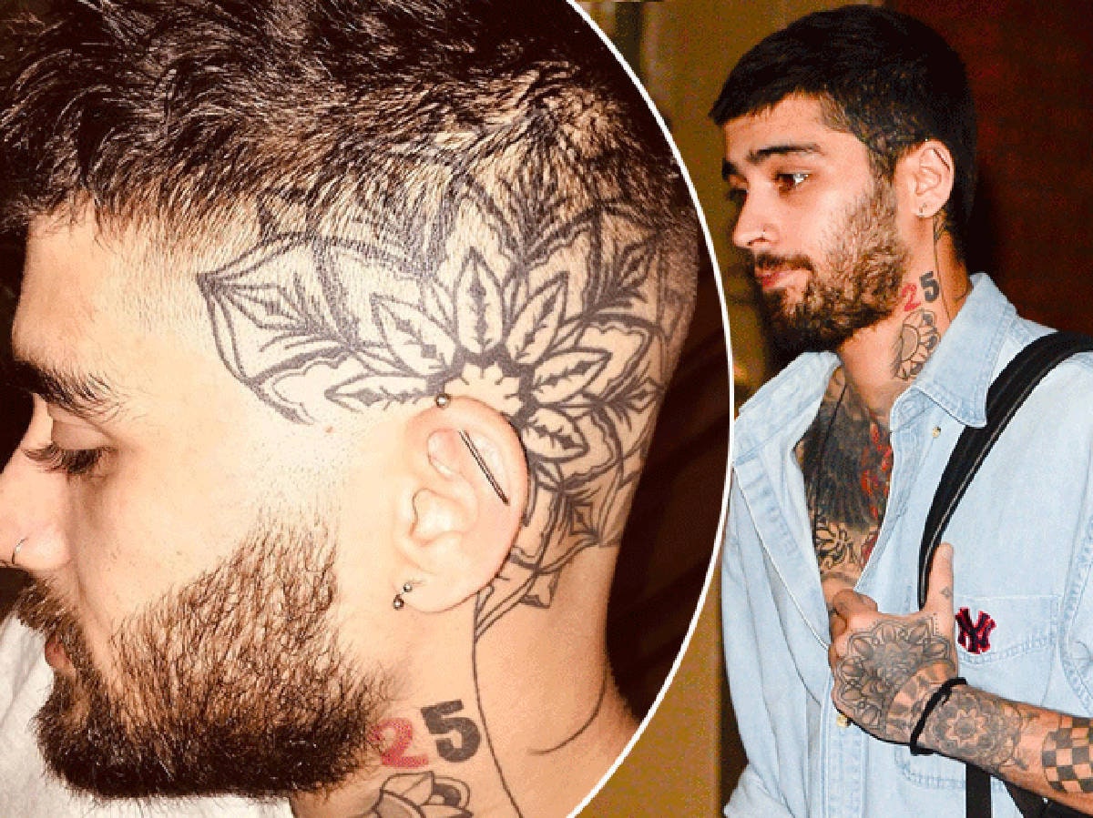 Zayn Malik Shoulder Tattoo