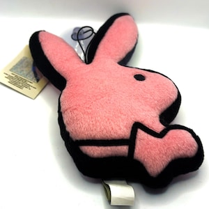 Playboy Mini Rabbit Head Pillow Car Charm