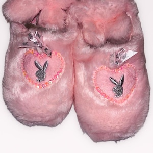Playboy Rabbit Ear Slippers