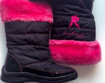 ☆Playboy Snow & Mero☆ G-rap Playboy Snow Bunny Velour Zip Front Hoodie - Black | Fashion
