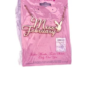 Colar de pedras preciosas Miss Fevereiro da Playboy