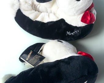 Playboy Slippers - Etsy
