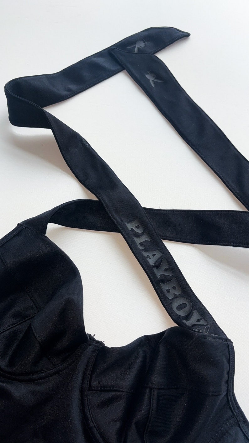 Playboy Satin Dress Etsy UK