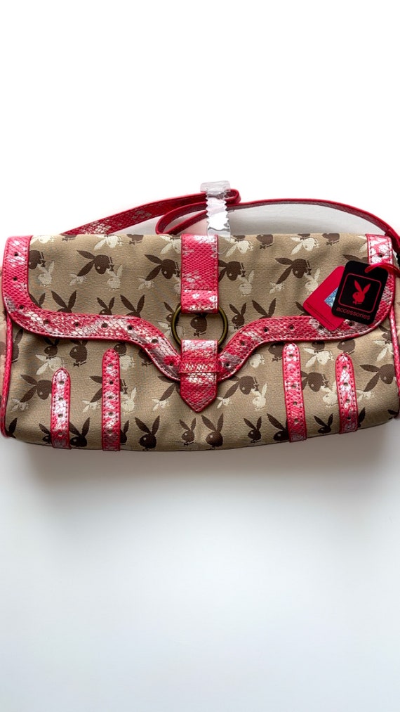 Playboy Brown Monogram Handbag Etsy