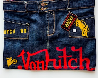 Von Dutch Denim Mini Skirt