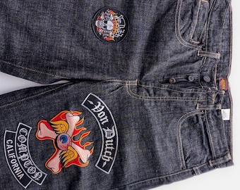 Von Dutch Embroidered Jeans