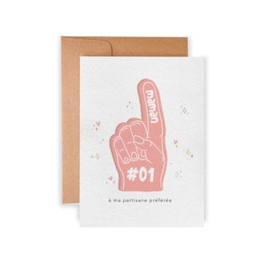 À ma partisane préférée - Carte de Fête des Mères humoristique