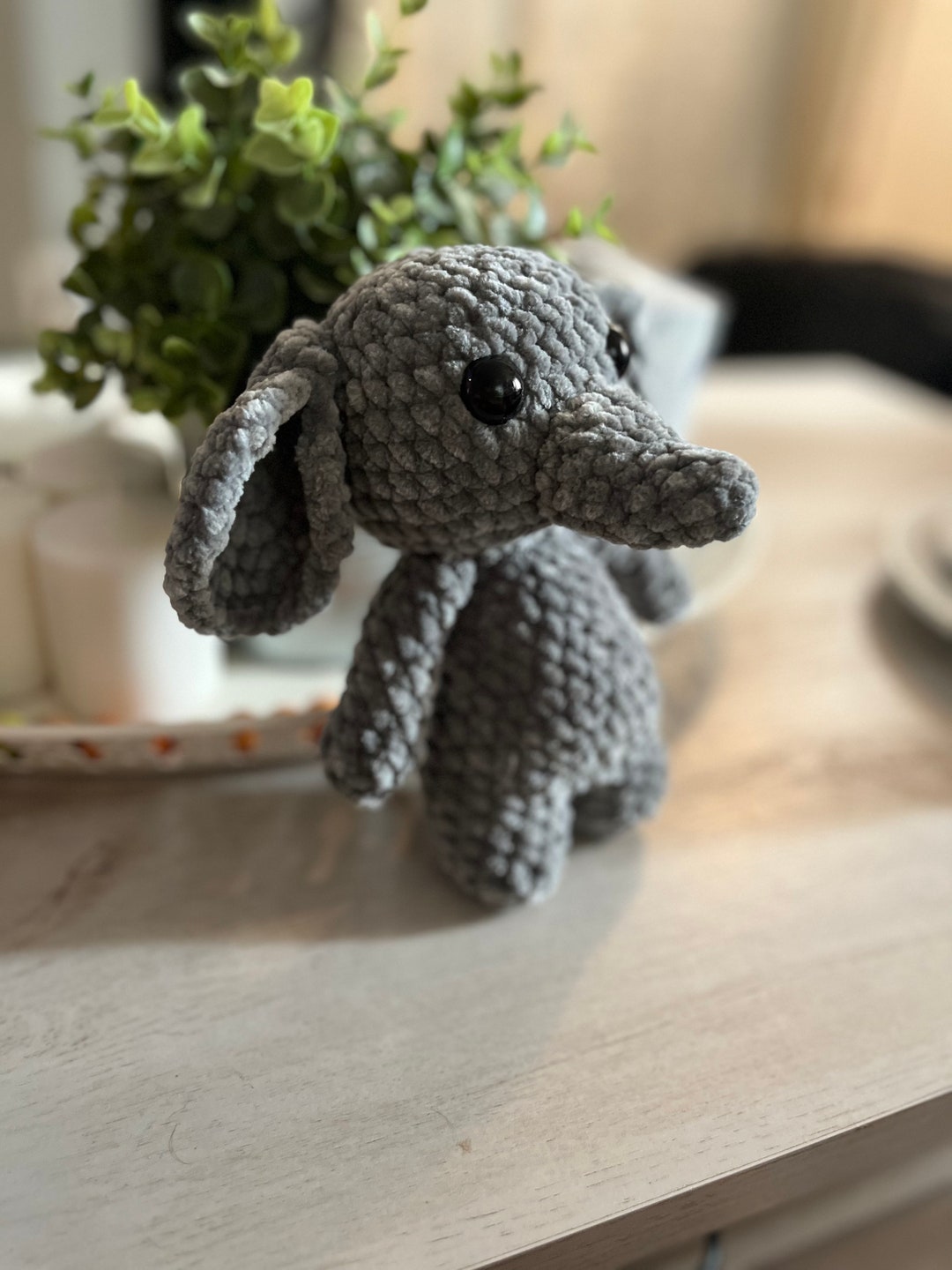 Crochet Elephant Etsy