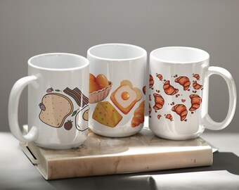 English Breakfast Ceramic Mug - Coffee Lover Gift