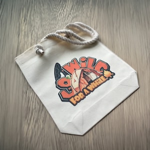 Go Wild Camping Art Canvas Tote Bag