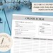 Order Form Template Editable Business Templates Custom Order Form ...