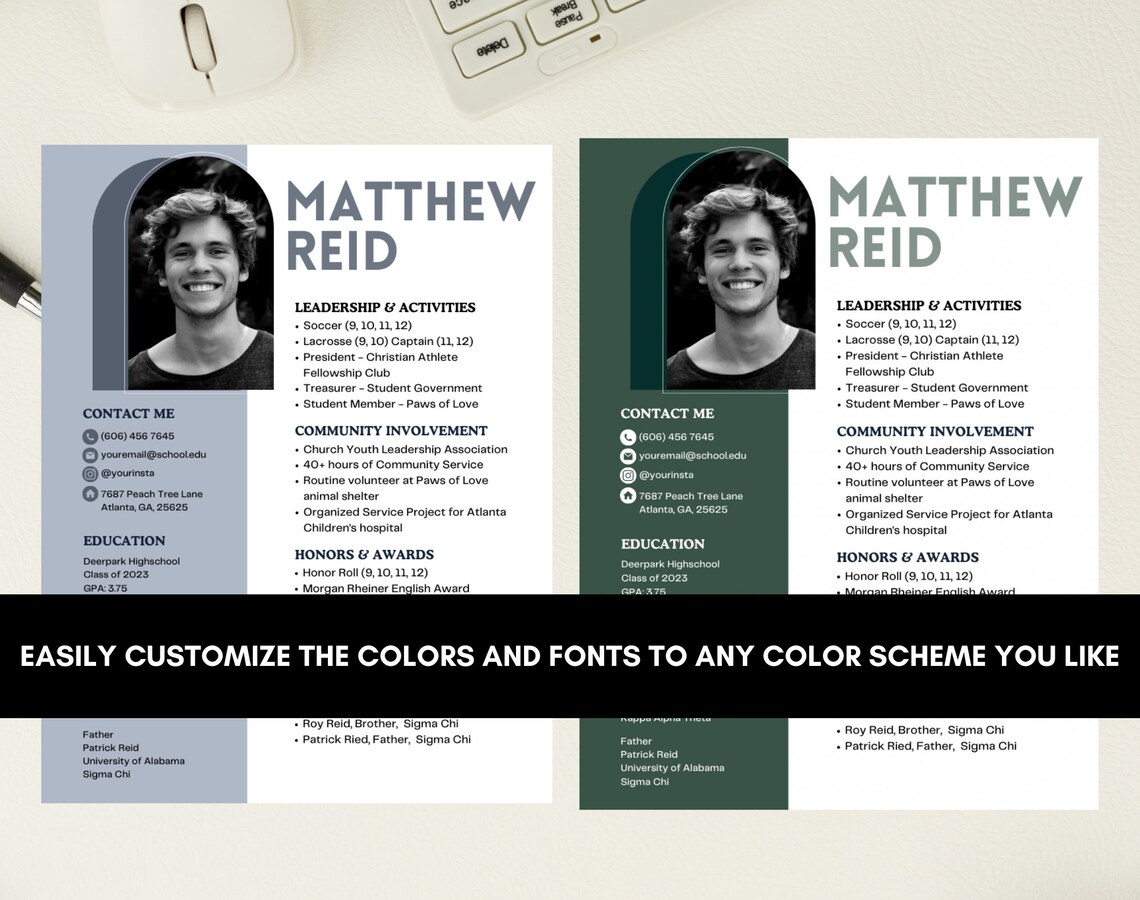 Fraternity Resume Template Fraternity Rush Resume Recruitment Resume