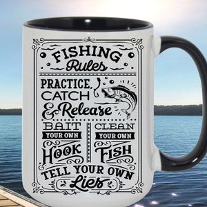 Taza de pesca, taza de reglas de pesca