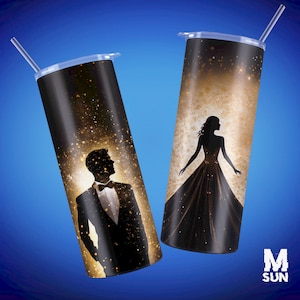 Tumbler Wrap Wedding, Tumbler Wrap Bridal Mr. & Mrs. [20oz, 9.2 x 8.3”, PNG] Wedding 20 oz sublimation tumbler design, Wedding Gift