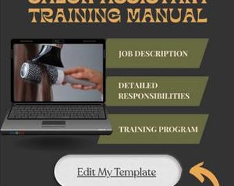 Salon Assistant Training Manual & Program