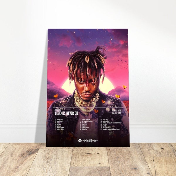 Juice Wrld Poster Etsy