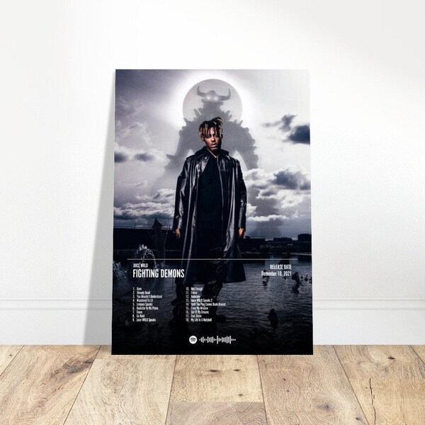 Juice Wrld Album Cover Poster - Etsy