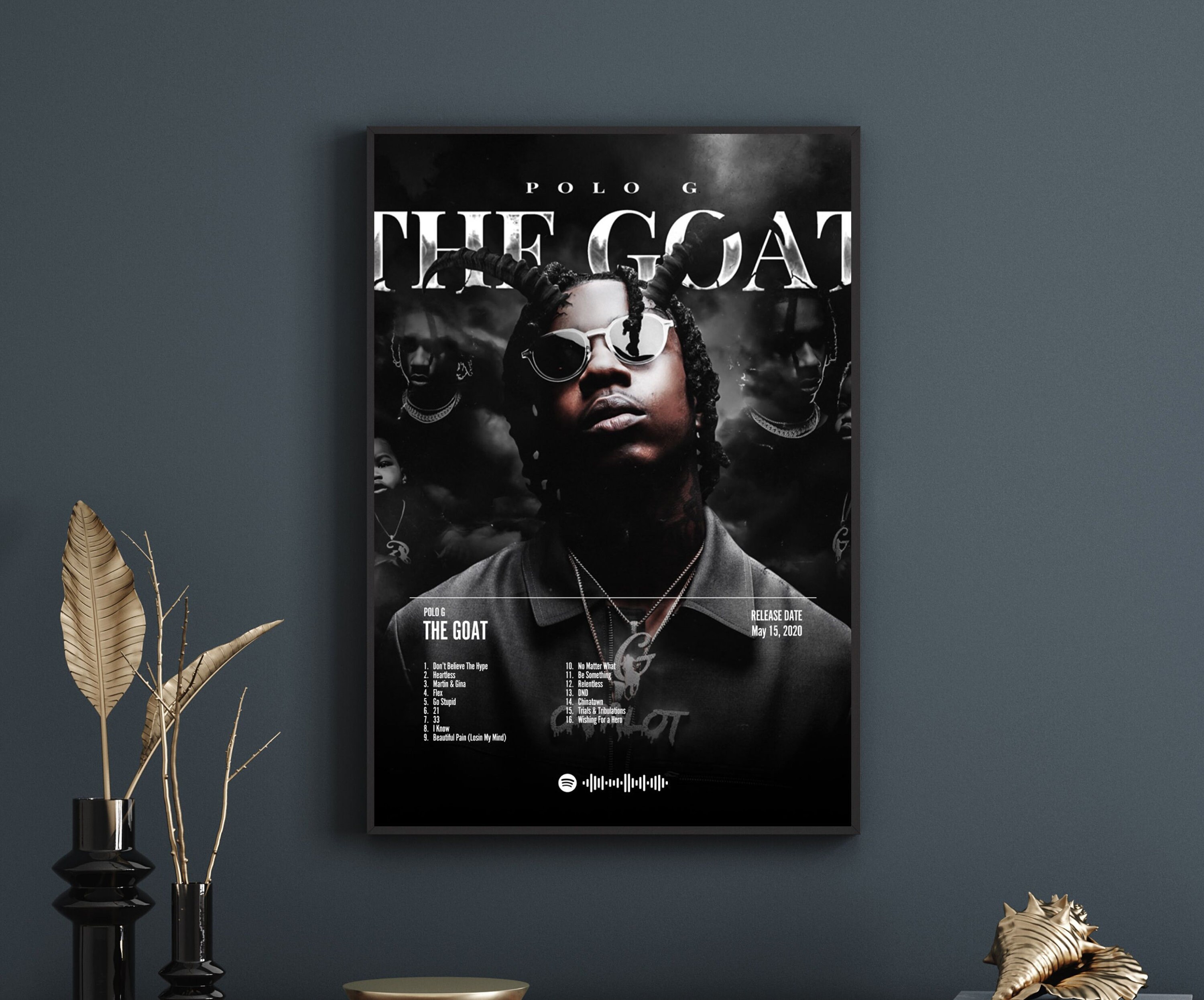 Polo G 'Goat Goggles' Poster - Defining