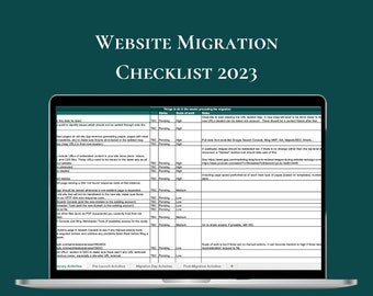 Ultimate Website Migration SEO Checklist 2023 | SEO Website Migration Checklist | E-commerce Website SEO Migration Checklist 2023