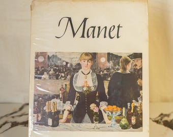 Duża, zabytkowa, 16-elementowa, artystyczna książka na stolik kawowy | Manet
