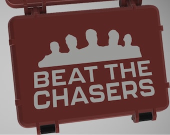 Beat the Chasers Game 3D Printed Rugged Box with Solid Logo