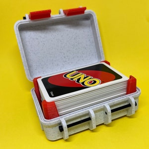 Uno Card Game 3D Printed Rugged Box & Card Holder zdjęcie 1