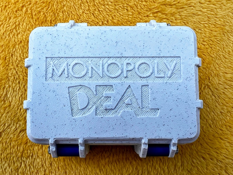 Monopoly Deal Game 3D Printed Rugged Box & Card Holder image 4