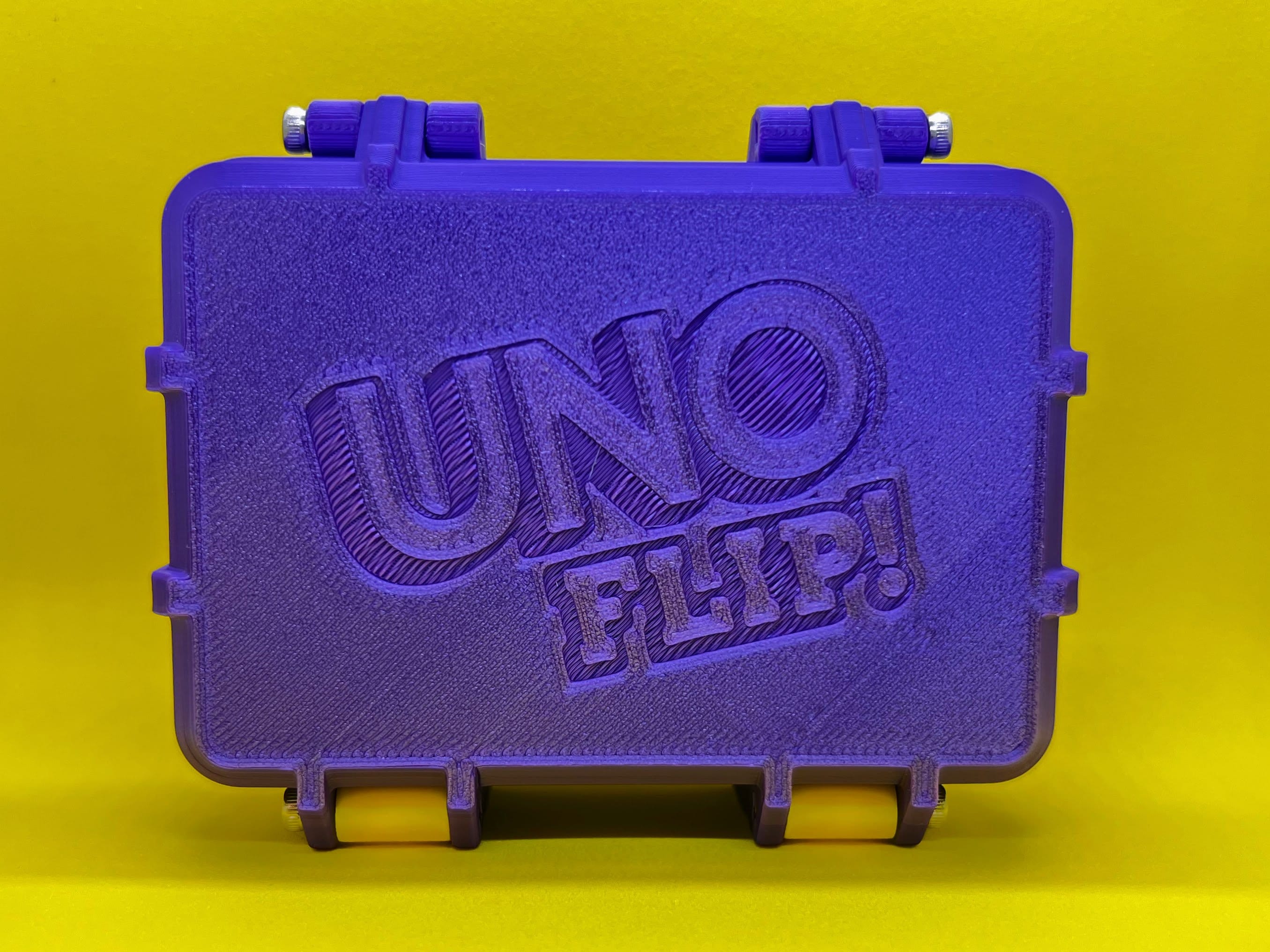 Fingerhut - UNO Flip Game with Tin Case