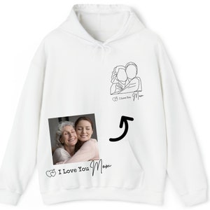 Custom Hoodies Design Your Own, Animated art photo Shirt, Gifts For Boyfriend, Couple Hoodies, Custom Sweatshirt, Valentines Day Gifts