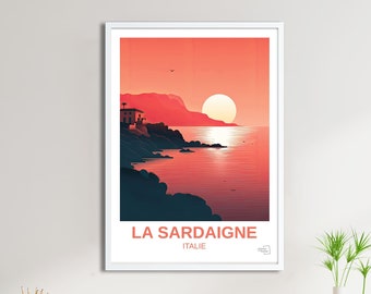 Sardinia Poster - Travel Poster