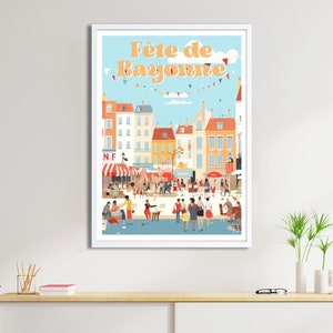 Cartel del Festival de Bayona - Cartel de Francia y el mundo