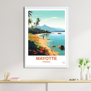Mayotte Poster - Travel Poster