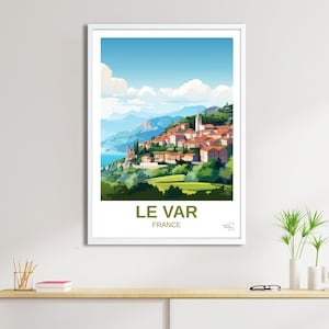 Poster Le Var - Poster di viaggio