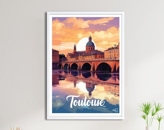 Toulouse Poster - Travel Poster