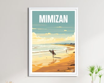 Mimizan Poster - Travel Poster