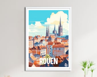 Poster Rouen - Travel Poster