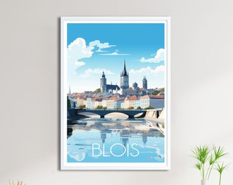 Blois Poster - Travel Poster