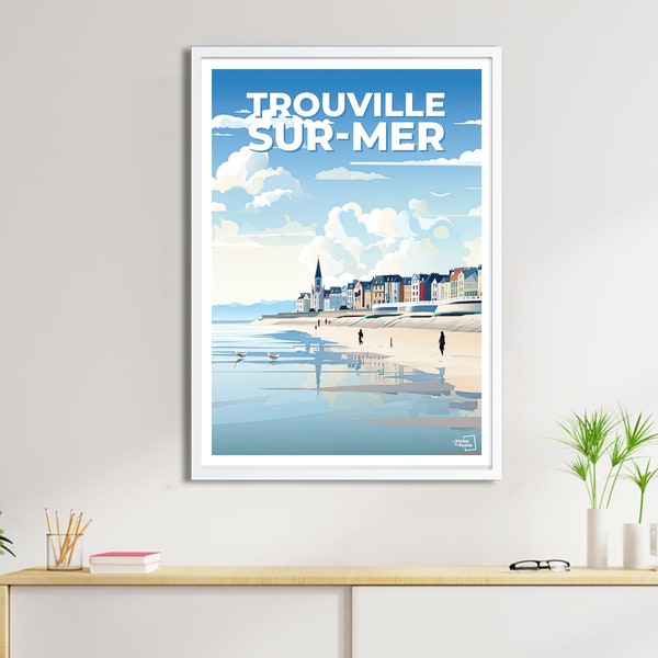 Affiche Trouville - Poster de France et du Monde