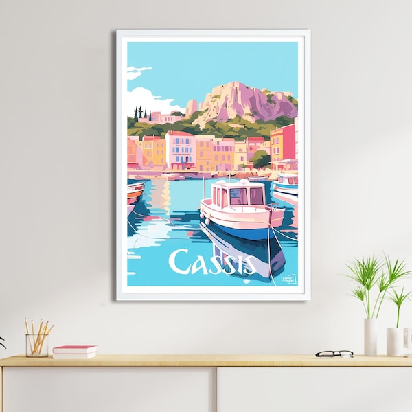 Cassis Poster - Reiseposter