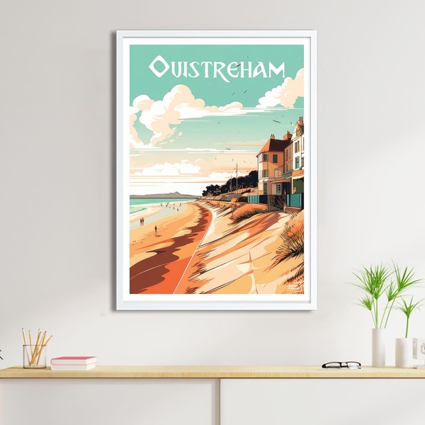 Affiche Ouistreham - Travel Poster