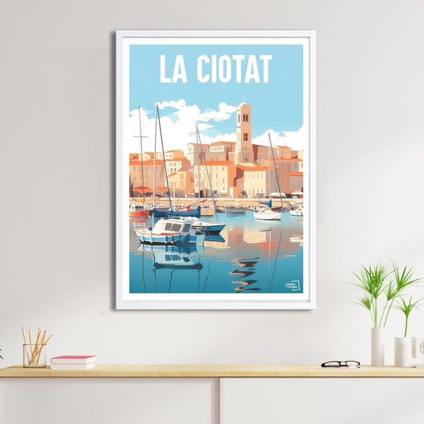 Affiche La Ciotat - Travel Poster