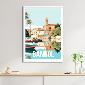 Bandol Poster - Reiseposter