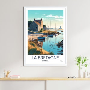 Póster Bretaña - Póster de viaje