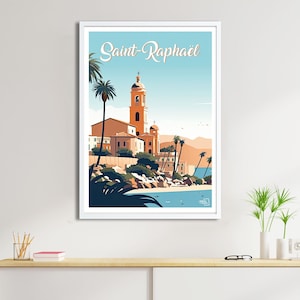 Poster Saint Raphaël - Poster di viaggio