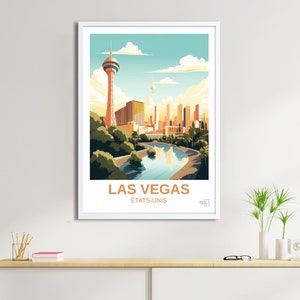 Cartel de Las Vegas - Cartel de viaje
